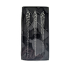 Glass icicle with glitter,Christmas decoration KMI82005