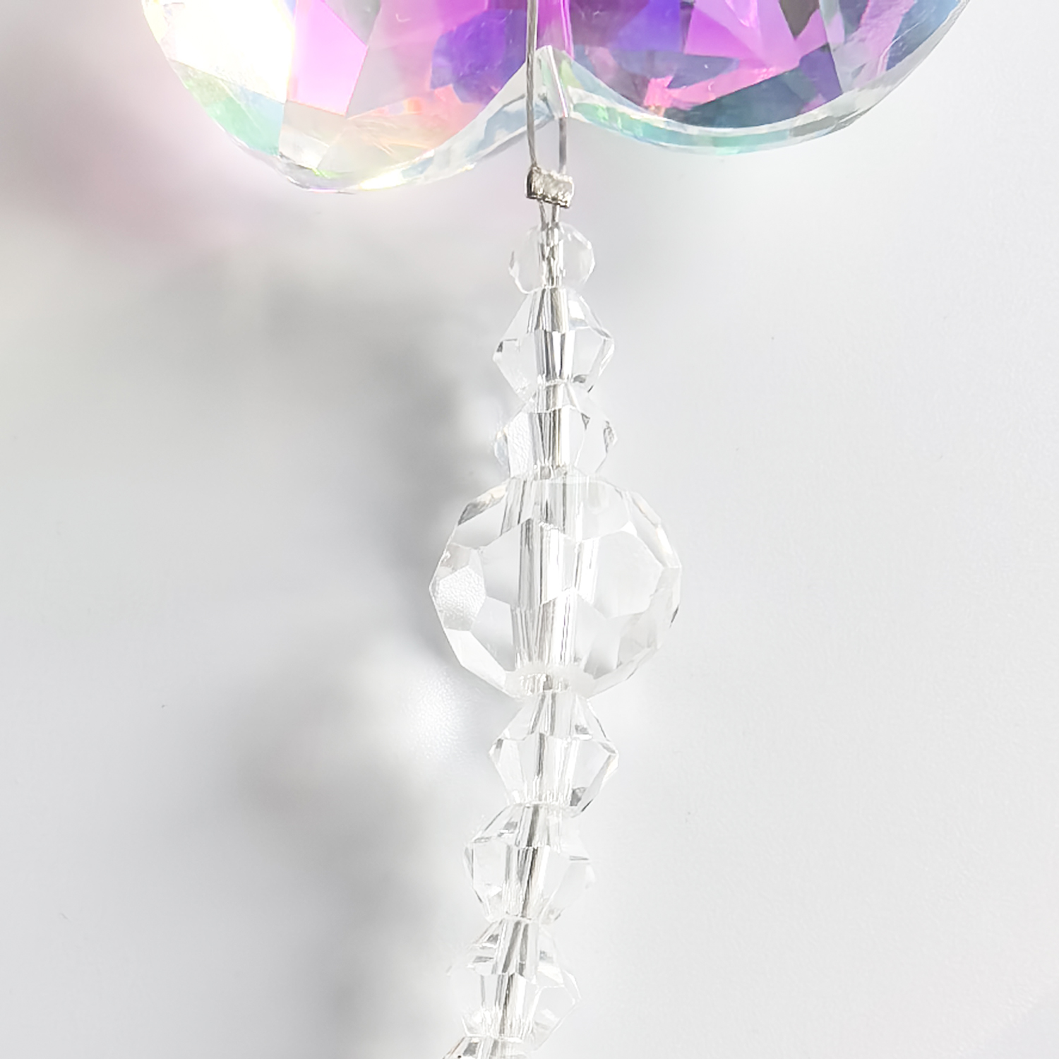 Crystal heart-shape hanging,Crystal decoration,christmas decoriation KMC83005 