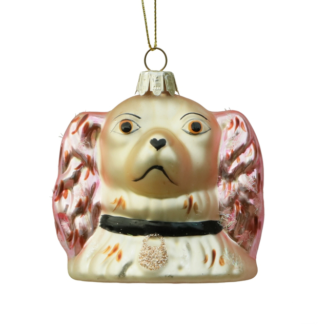 Glass dog ornament, Christmas glass toys, Christmas decoration KMT81065