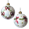 Christmas glass ball, Painted ball, Christmas decoration KMB81028