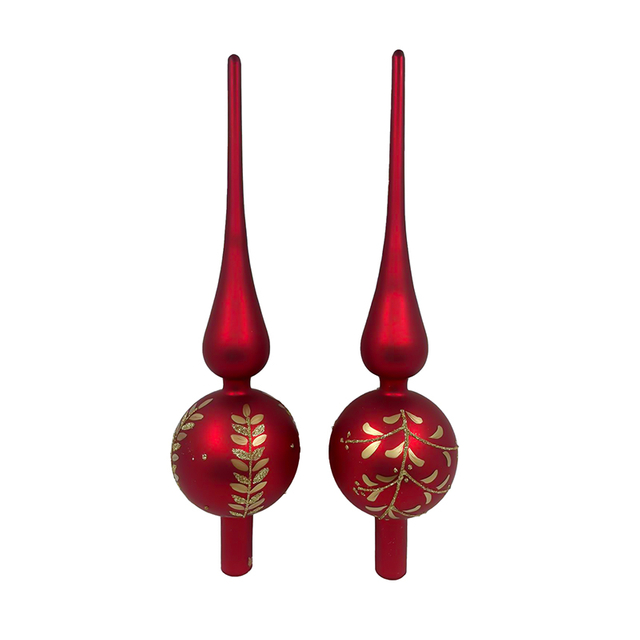 Glass tree top Christmas decoration KMT91023