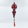 Christmas Special-shaped glass hanging decoration，Christmas decoration KMS60036
