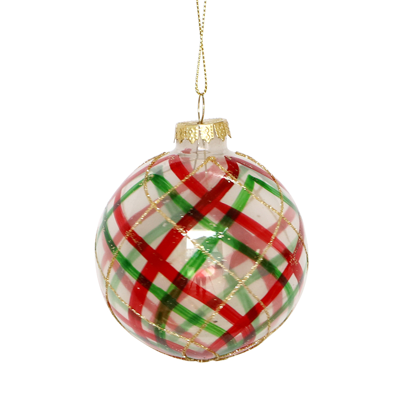 Christmas glass ball