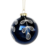 Christmas glass ball, Painted bal