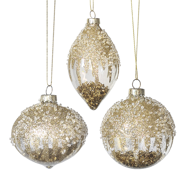 Christmas glass ball, Painted ball, Christmas decoration KMB81014