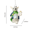 Glass rabbit ornament, glass toys, Christmas decoration KMT81058