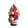 Glass Santa,Christmas glass toys,Christmas decoration