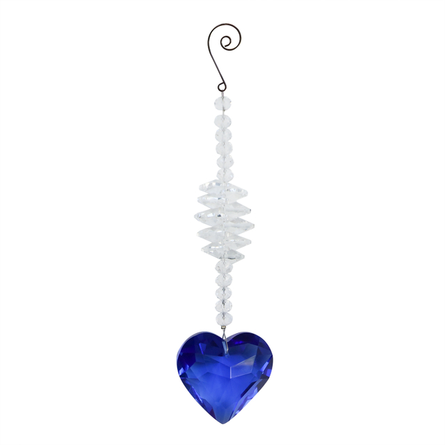 Crystal heart-shape hanging,Crystal decoration,christmas decoriation KMC83001 