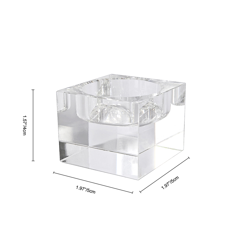 Christmas ornament, crystal candleholder,home decoration KMC81008