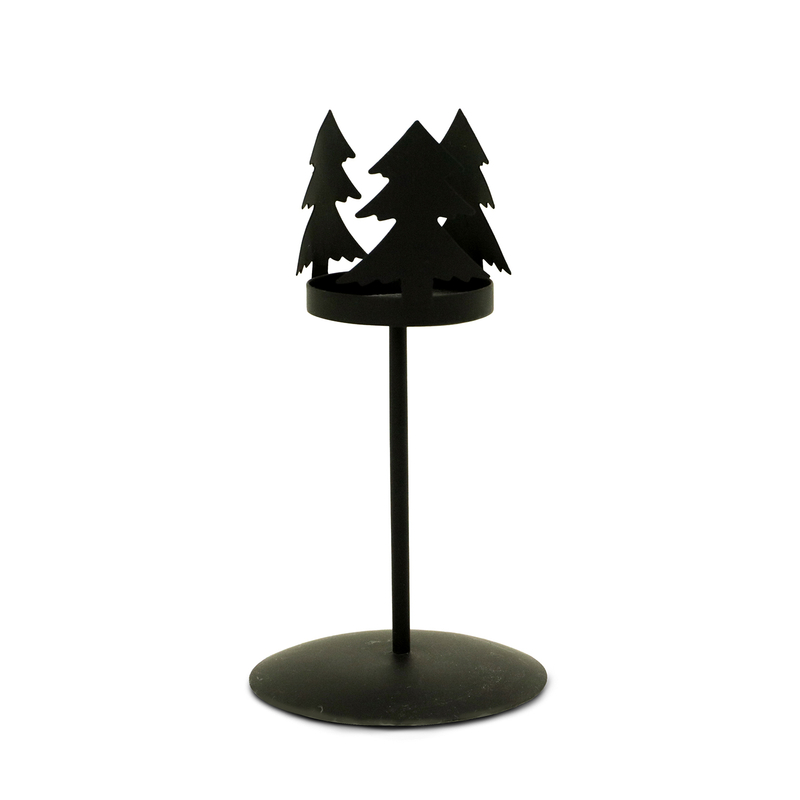 Christmas ornament, metal candleholder, iron decoration, home decoration KMI81001