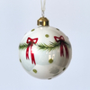 Christmas glass ball, Painted ball, Christmas decoration KMB81028