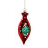 Christmas Special-shaped glass hanging decoration，Christmas decoration KMS60005