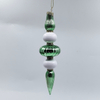 Christmas Special-shaped glass hanging decoration，Christmas decoration KMS60022