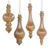 Christmas Special-shaped glass hanging decoration，Christmas decoration KMS60007