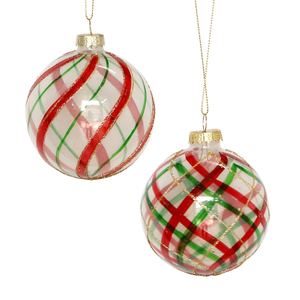 Christmas glass ball