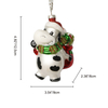 Glass loong ornament, glass toys, Christmas decoration KMT81061