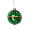 Christmas painted glassball, can be opened, Christmas decoration KMB82003