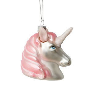 Christmas ornament, glass toy, glass unicorn,Christmas decoration KMT81029