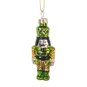 Christmas glass toy, glass nutcracker, glass soldier,Christmas decoration KMT81024