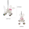 Glass dog ornament, Christmas glass toys, Christmas decoration KMT81012