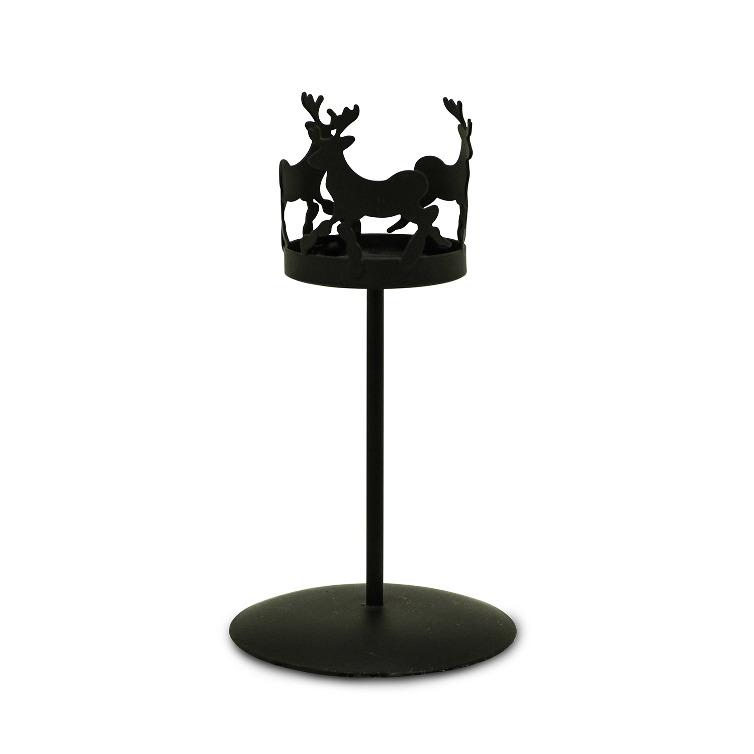 Christmas ornament, metal candleholder, iron decoration, home decoration KMI81001