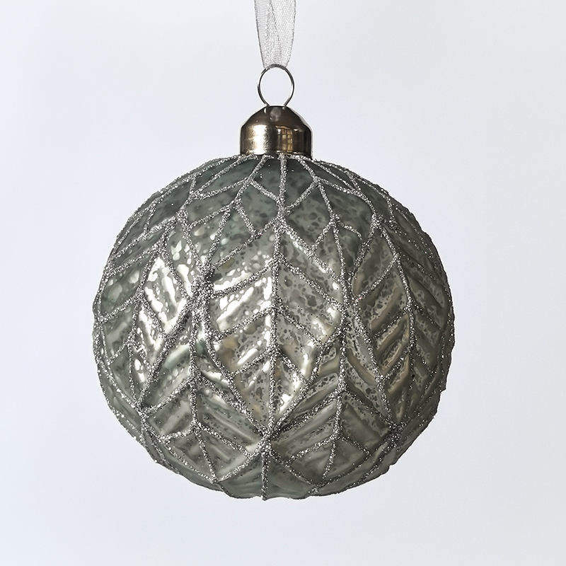 Christmas glass ball, Painted ball, Christmas decoration KMB81023