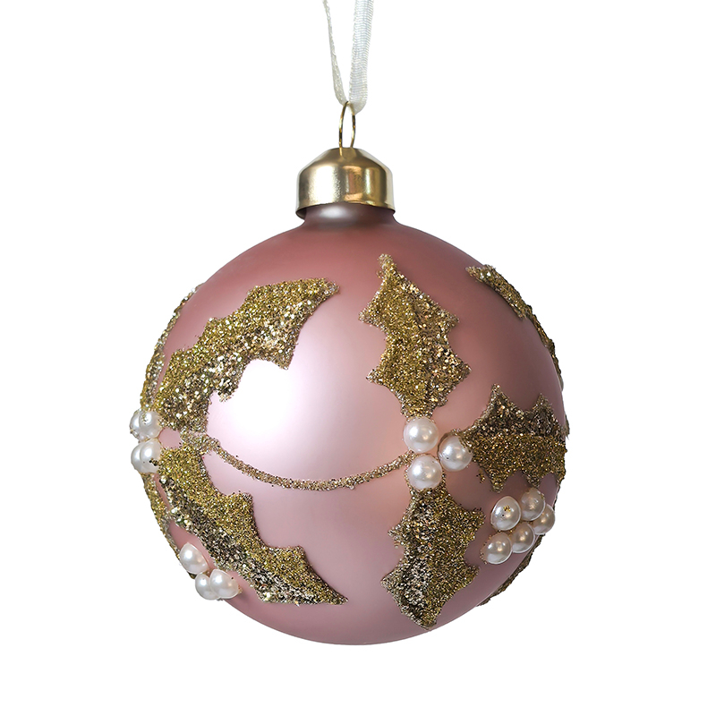 Christmas glass ball, Painted ball, Christmas decoration KMB81043