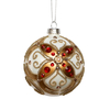 Christmas glass ball, Painted ball, Christmas decoration KMB81051