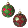 Christmas glass ball, Painted ball, Christmas decoration KMB81052