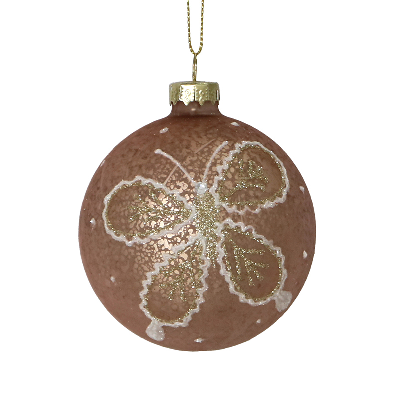 Christmas glass ball, Painted ball, Christmas decoration KMB81058