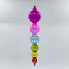 Christmas Special-shaped glass hanging decoration，Christmas decoration KMS60019
