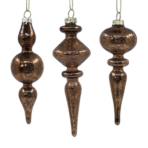 Christmas Special-shaped glass hanging decoration，Christmas decoration KMS60031