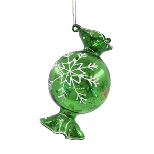 Glass candy-shaped ornament, Christmas glass toys, Christmas decoration KMT81099