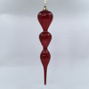 Christmas Special-shaped glass hanging decoration，Christmas decoration KMS60033