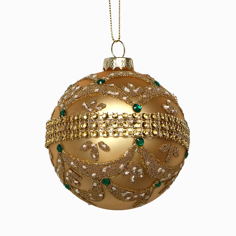 Christmas glass ball, Painted ball, Christmas decoration KMB81004