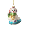 Glass snowman, Christmas glass toys, Christmas decoration KMT81053