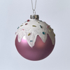 Christmas glass ball, Painted ball, Christmas decoration KMB81026