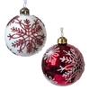 Christmas glass ball, Painted ball, Christmas decoration KMB81044