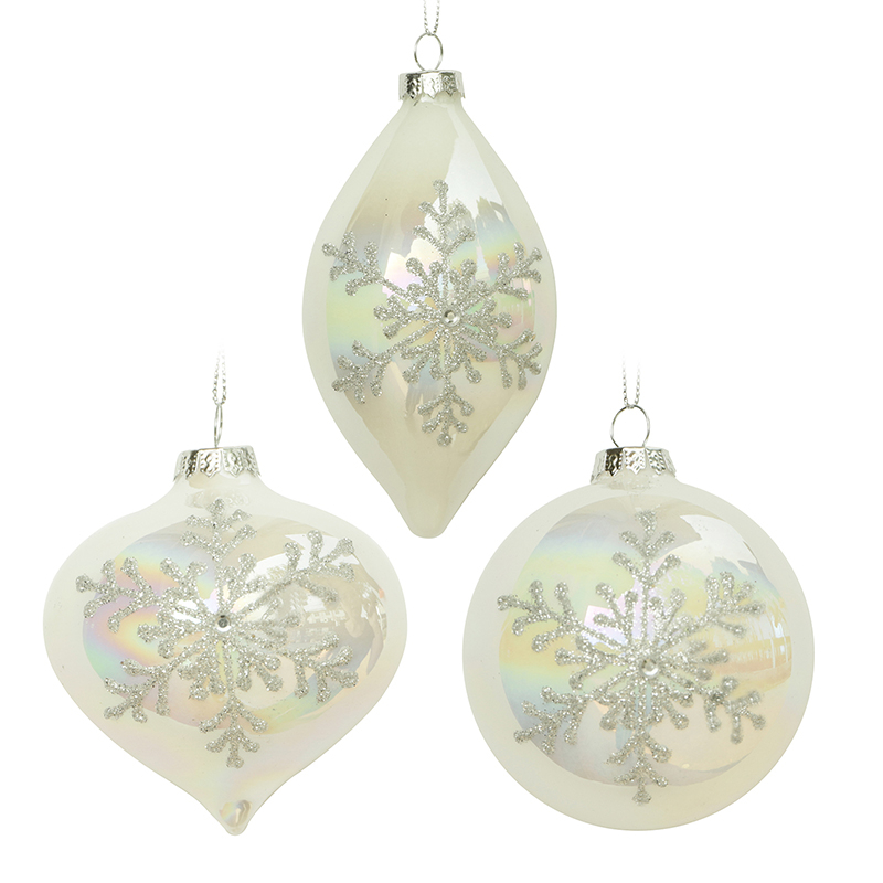 Christmas glass ball, Painted ball, Christmas decoration KMB81017