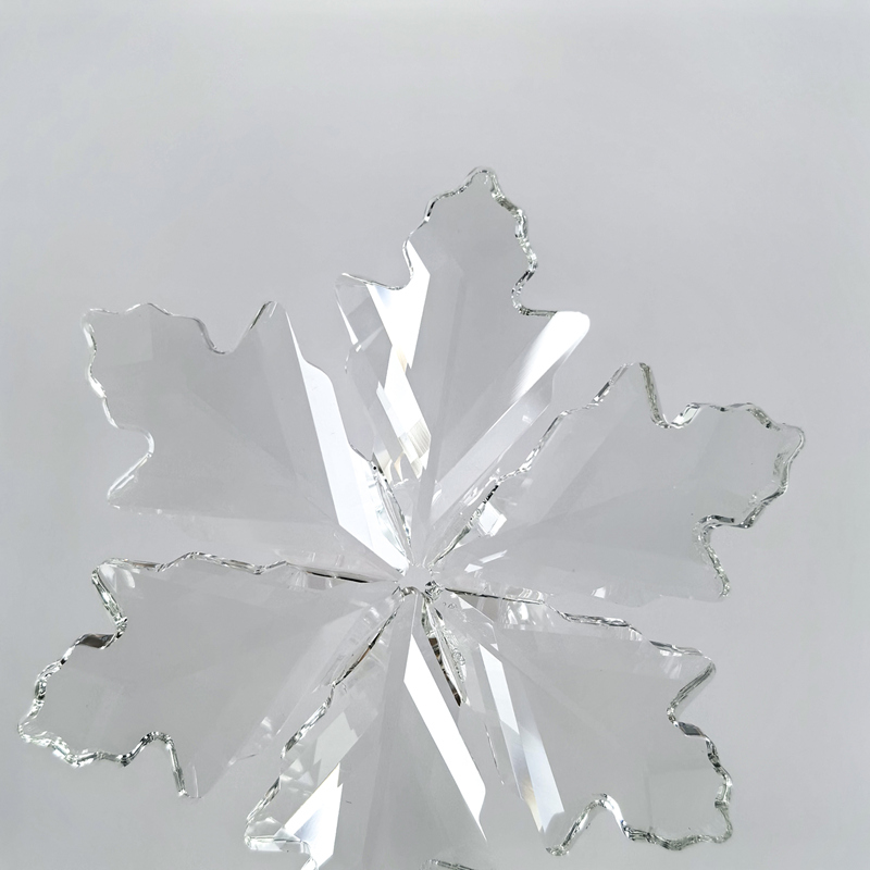 Crystal snowflakes,Crystal decoration,christmas decoriation KMC84004
