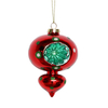 Christmas Special-shaped glass hanging decoration，Christmas decoration KMS60005