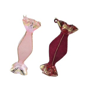 Glass candy-shaped ornament, Christmas glass toys, Christmas decoration KMT81090