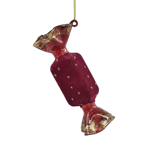 Glass candy-shaped ornament, Christmas glass toys, Christmas decoration KMT81095