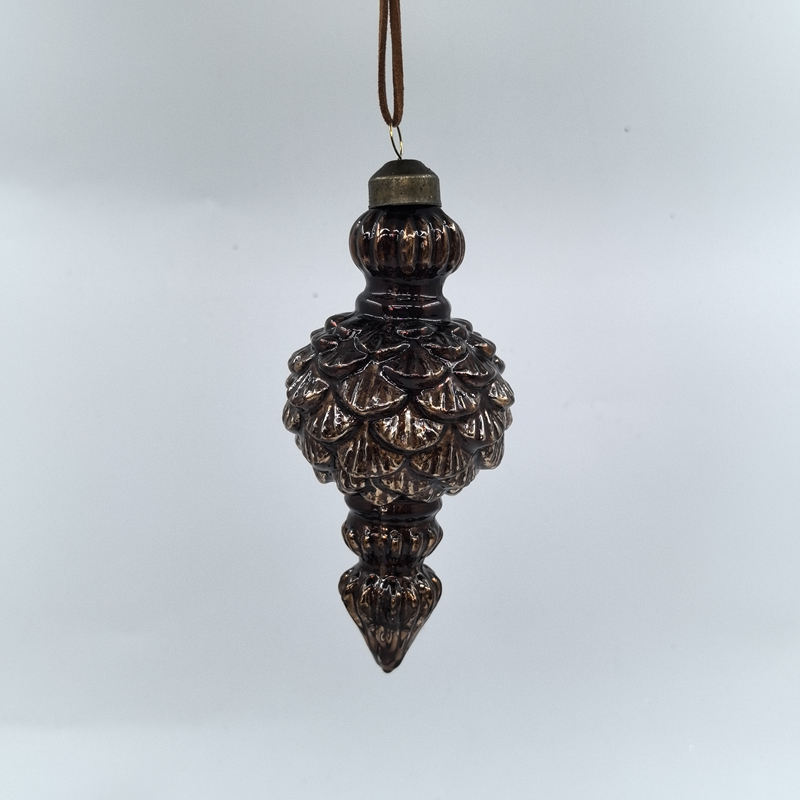 Christmas Special-shaped glass hanging decoration，Christmas decoration KMS60030