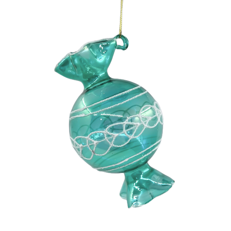 Glass candy-shaped ornament, Christmas glass toys, Christmas decoration KMT81101
