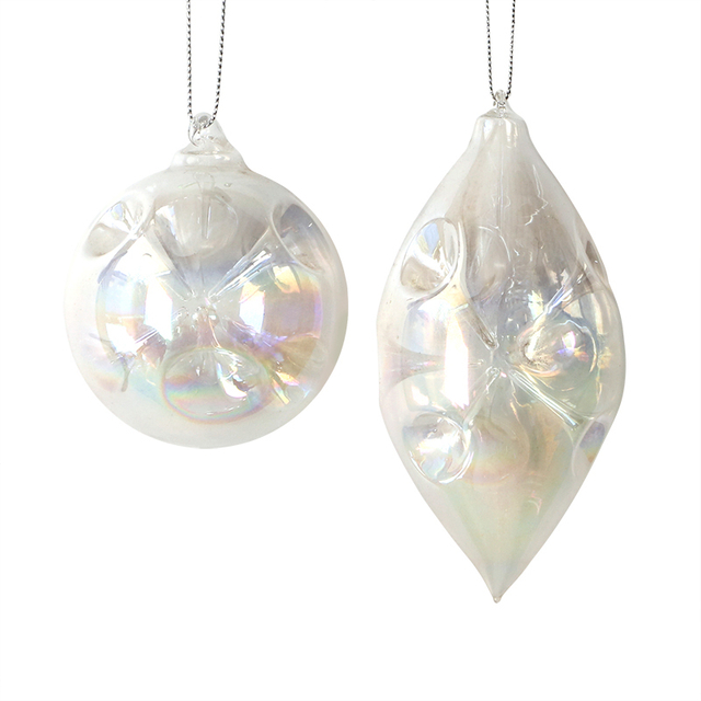 Christmas glass ball, Painted ball, Christmas decoration KMB81010