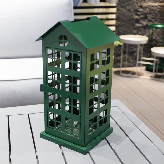 Outdoor Lantern, Garden Gifts, Waterproof Outdoor Lanterns, metal candleholder, iron decoration KMI83009
