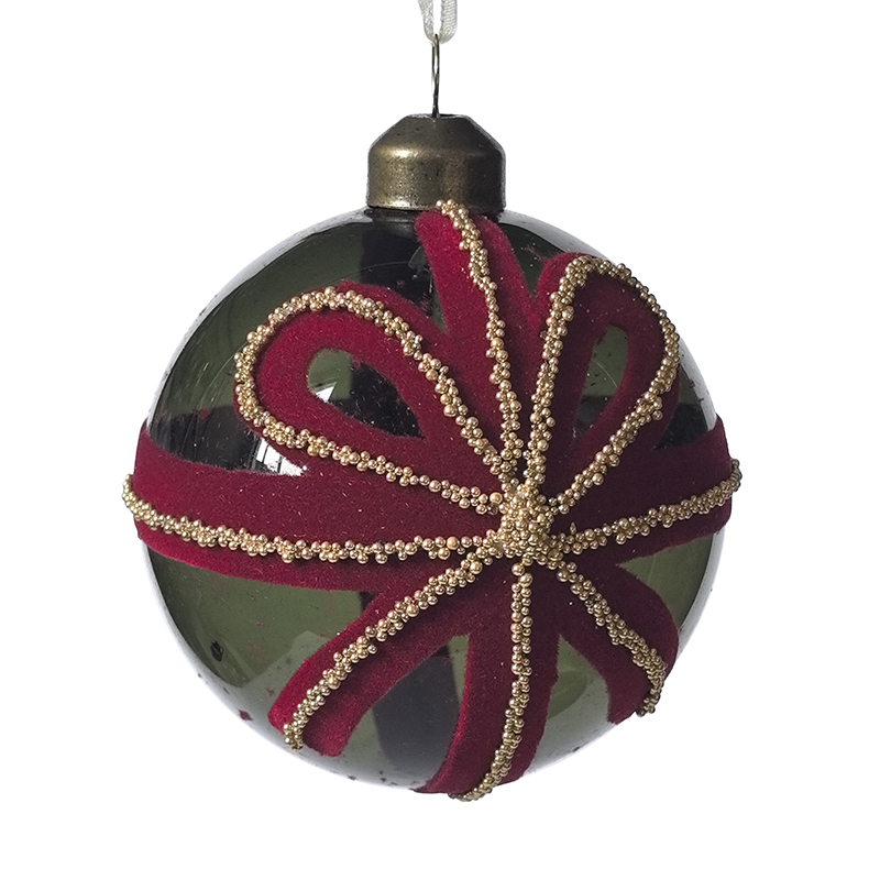 Christmas glass ball, Painted ball, Christmas decoration KMB81021