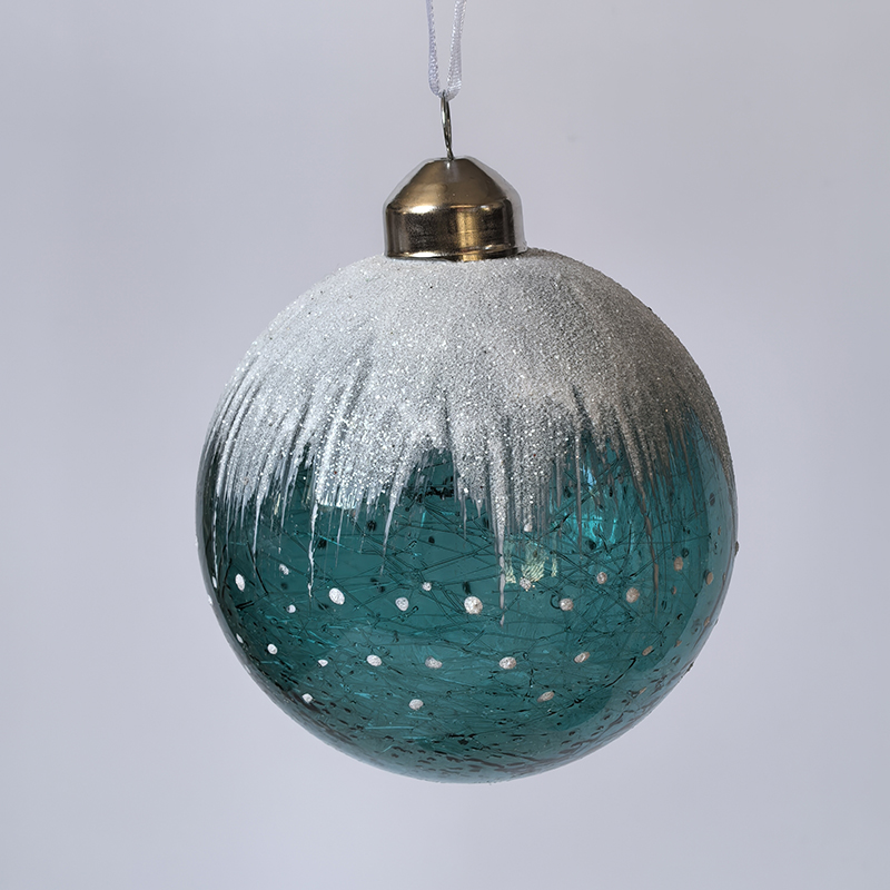 Christmas glass ball, Painted ball, Christmas decoration KMB81031
