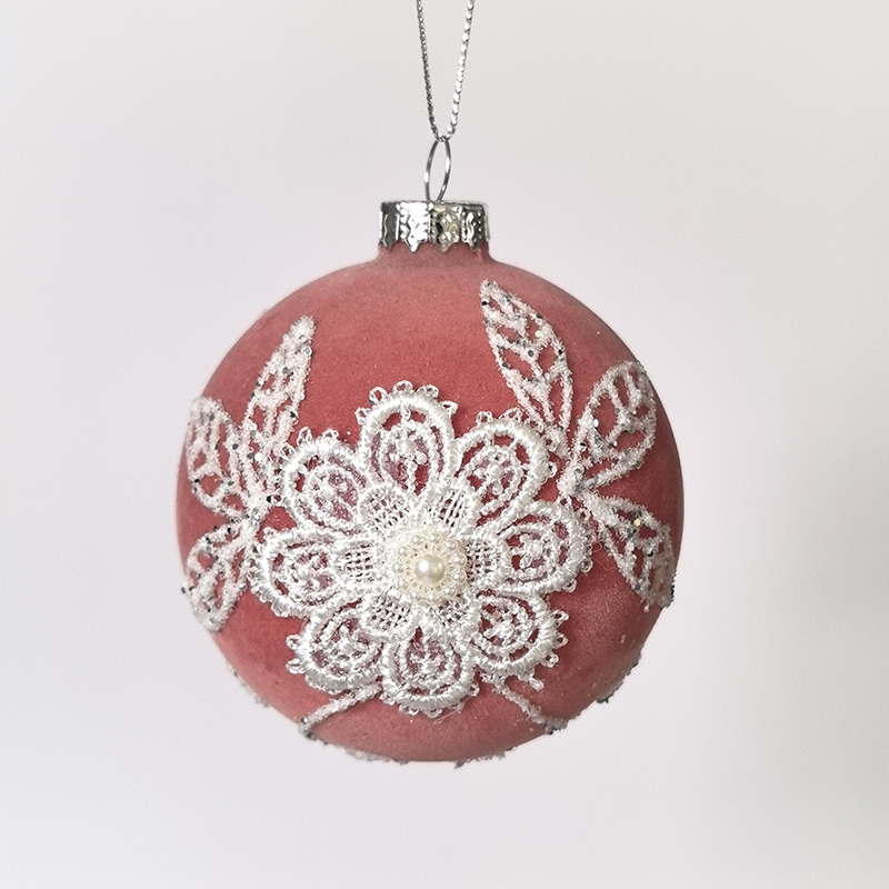 Christmas glass ball, Painted ball, Christmas decoration KMB81045